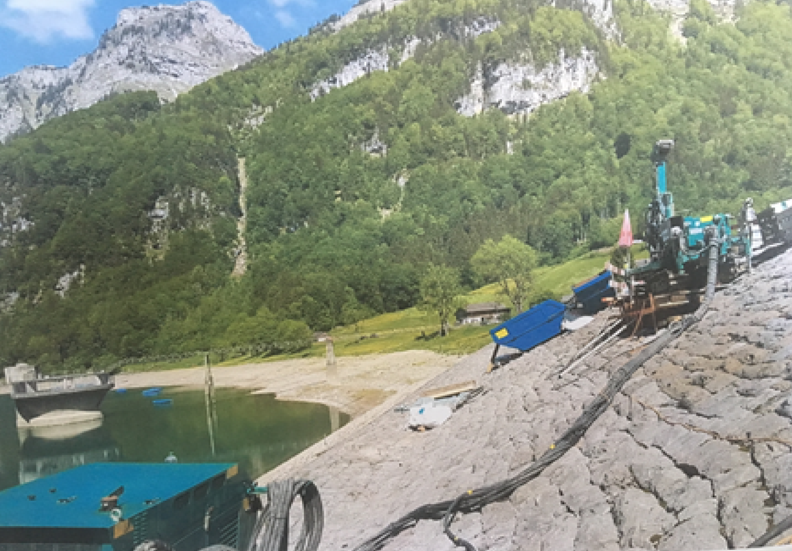 Staudamm Kloentalersee