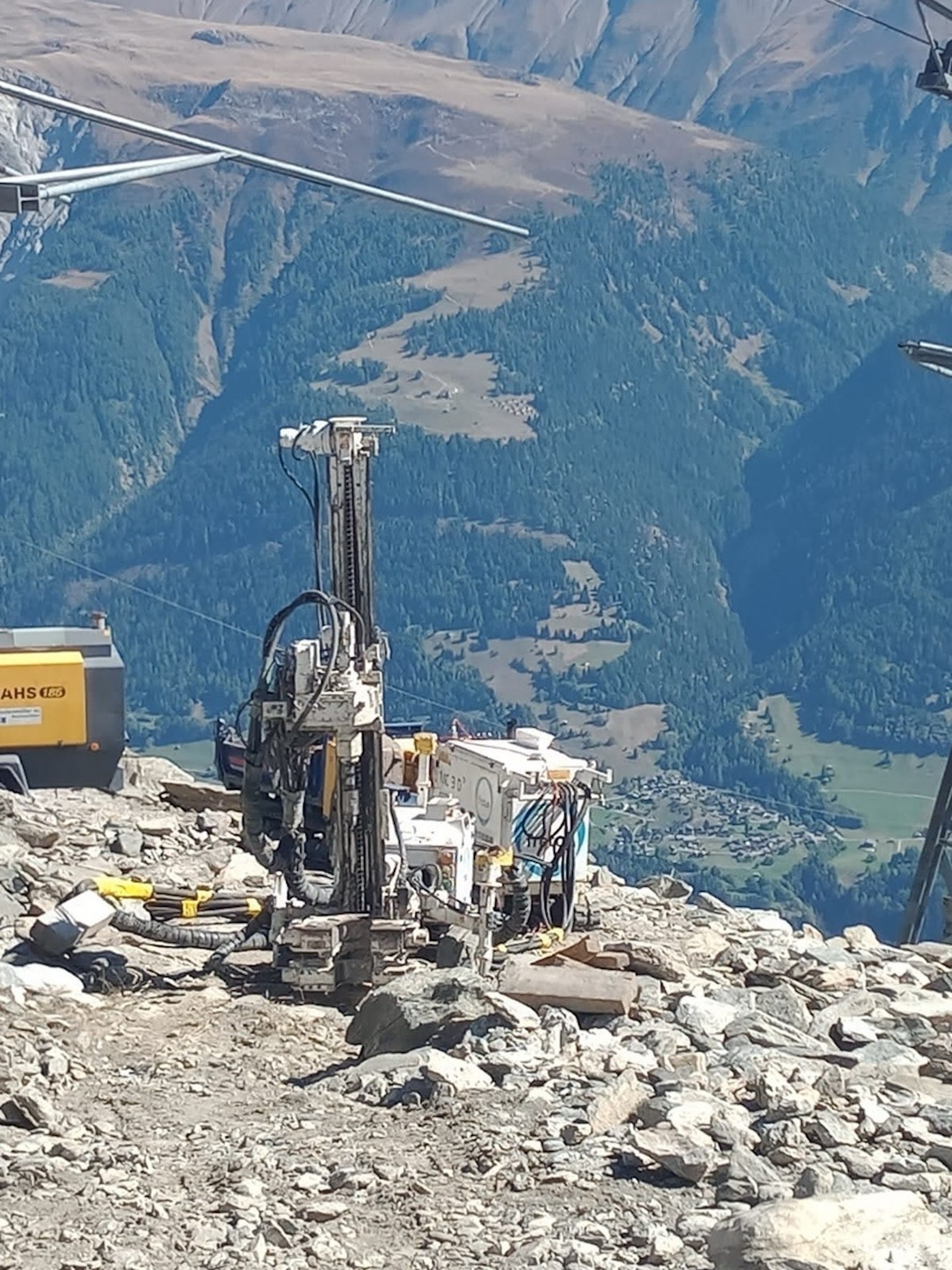 Permafrostbohrungen, Fiesch